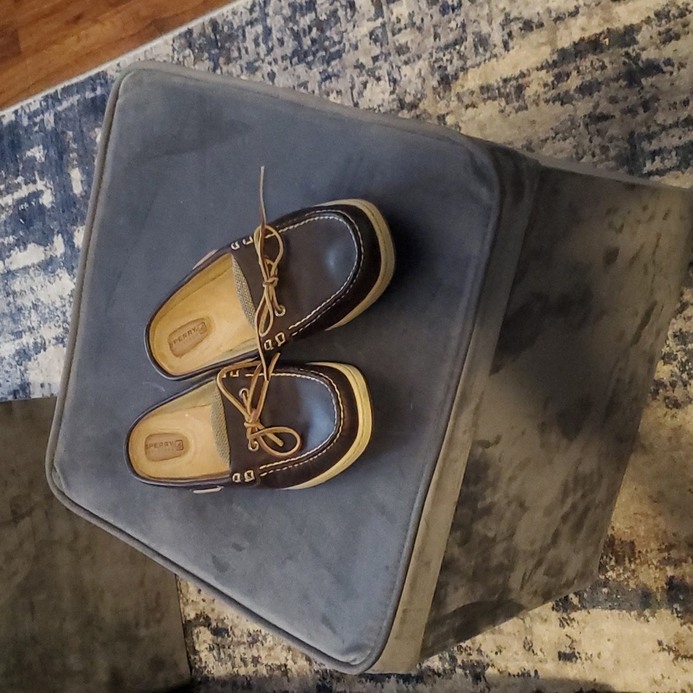 Sperry Topsider Leather Mules